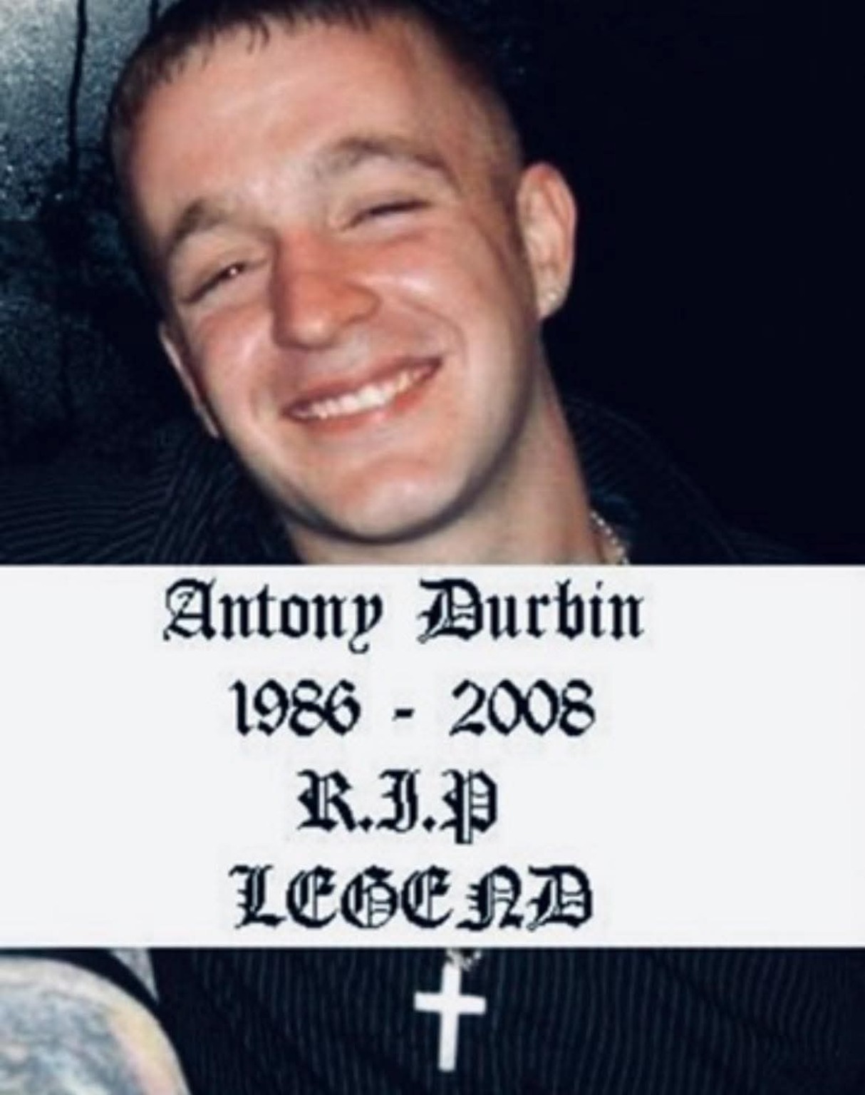 Anthony Durbin, smiling